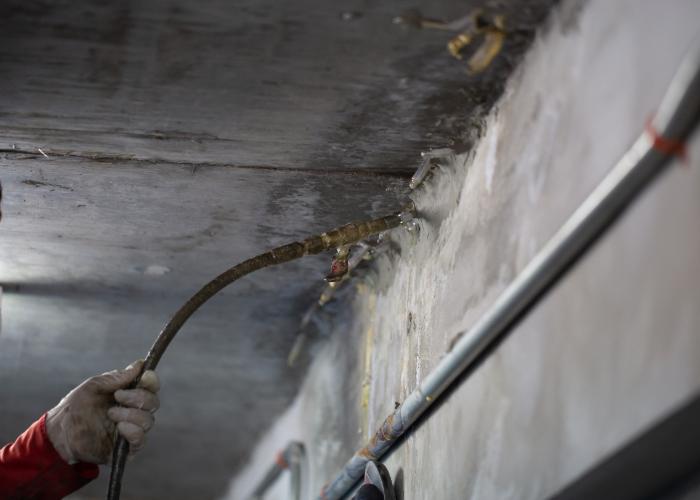 leaking concrete repair toledo